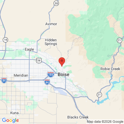 Map to  office in Boise, ID