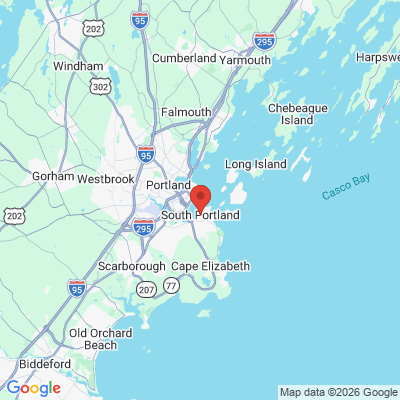 Map to  office in South Portland, ME