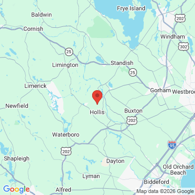 Map to  office in Buxton, ME