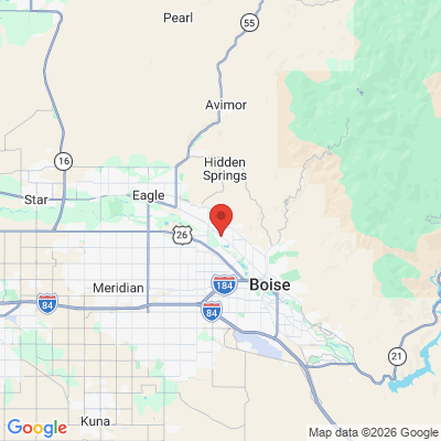 Map to  office in Boise, ID