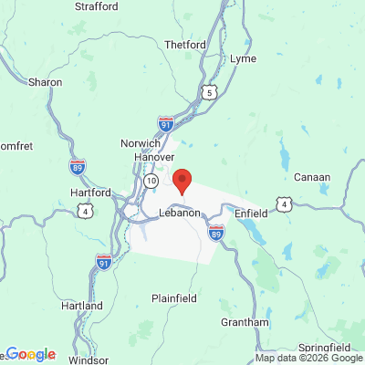 Map to  office in Lebanon, NH