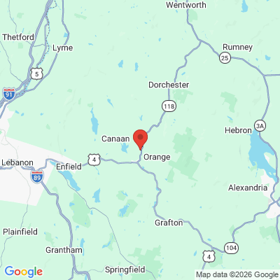 Map to  office in Canaan, NH