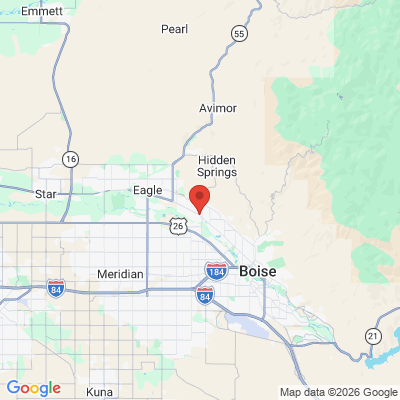 Map to  office in Boise, ID