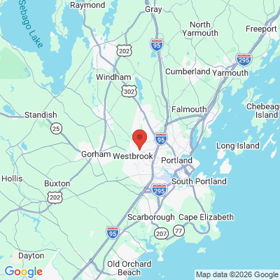 Map to  office in Westbrook, ME