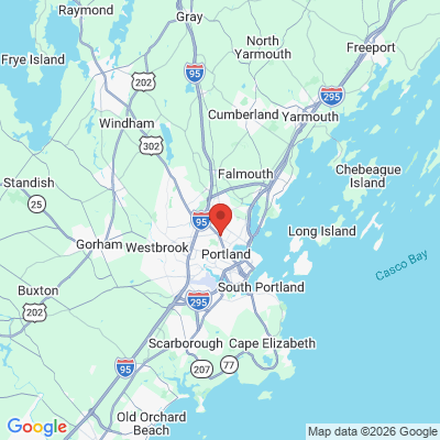 Map to  office in Portland, ME