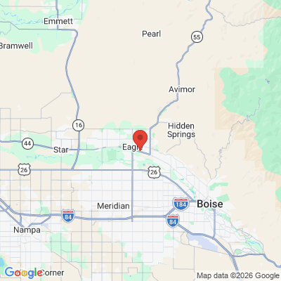 Map to  office in Eagle, ID