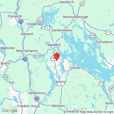 Map to  office in Meredith, NH