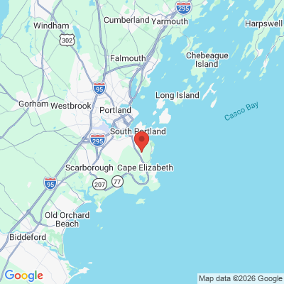 Map to  office in Cape Elizabeth, ME