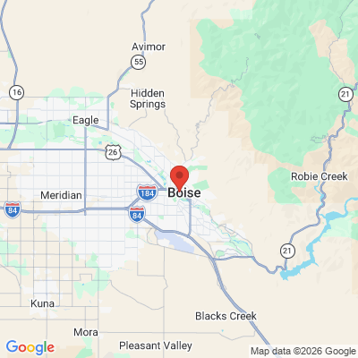 Map to  office in Boise, ID