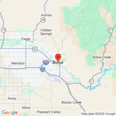 Map to  office in Boise, ID