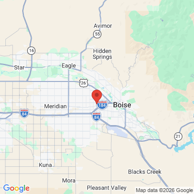 Map to  office in Boise, ID