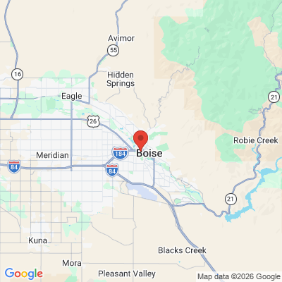 Map to  office in Boise, ID