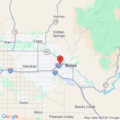 Map to  office in Boise, ID