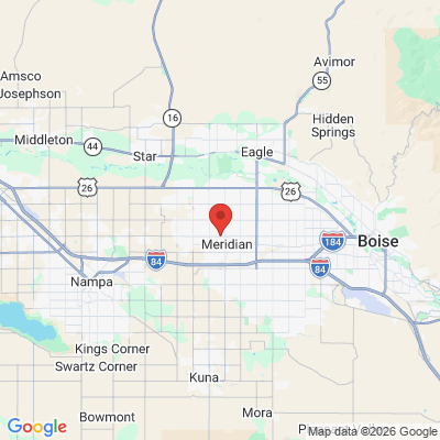 Map to  office in Meridian, ID