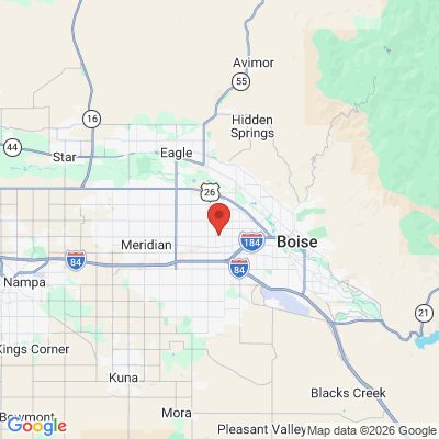 Map to  office in Boise, ID