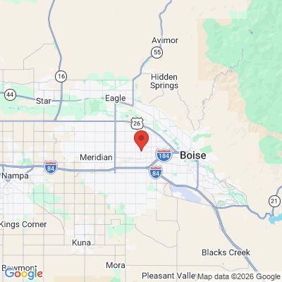 Map to  office in Boise, ID