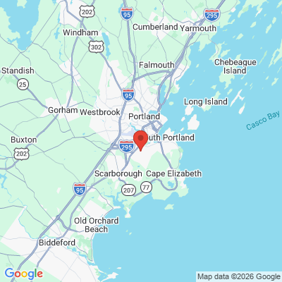 Map to  office in South Portland, ME