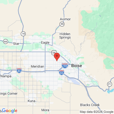 Map to  office in Boise, ID