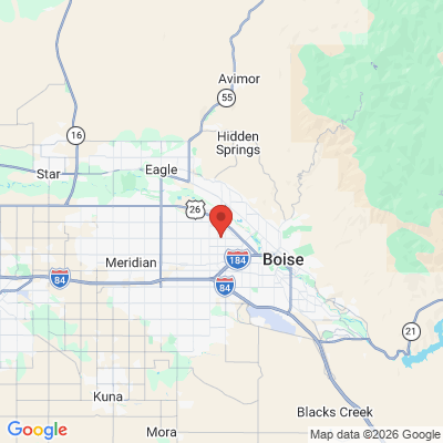 Map to  office in Boise, ID