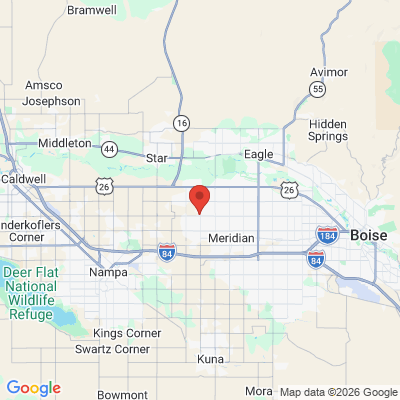 Map to  office in Meridian, ID