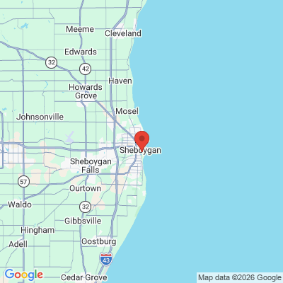 Map to  office in Sheboygan, WI