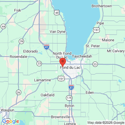 Map to  office in Fond Du Lac, WI
