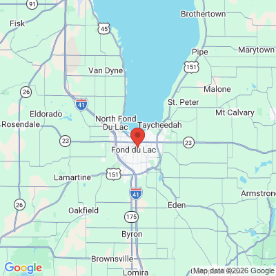Map to  office in Fond Du Lac, WI