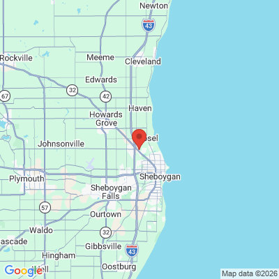 Map to  office in Sheboygan, WI
