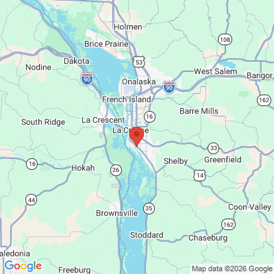 Map to  office in La Crosse, WI