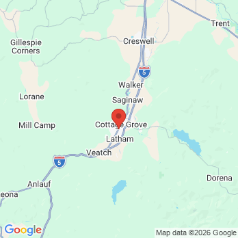 Map to Chambers Bridge Dental | Dr. McMaster office in Cottage Grove, OR