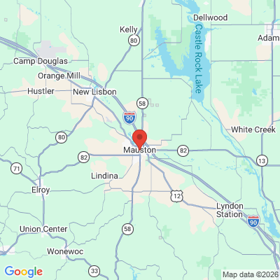 Map to  office in Mauston, WI