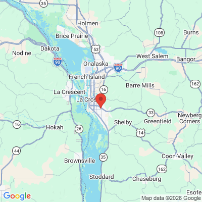 Map to  office in La Crosse, WI