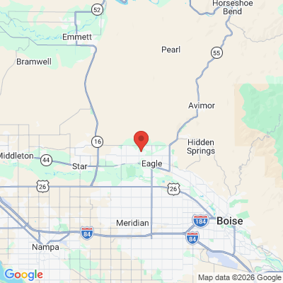 Map to  office in Eagle, ID