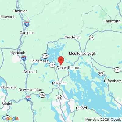 Map to  office in Center Harbor, NH