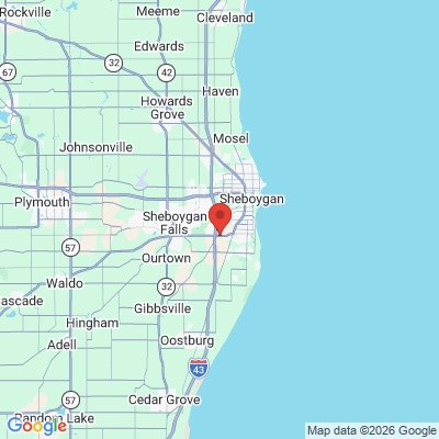 Map to  office in Sheboygan, WI