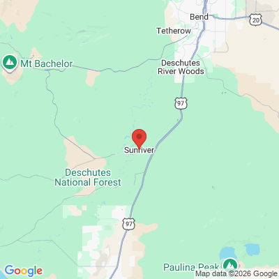 Map to  office in Sunriver, OR