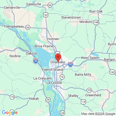 Map to  office in Onalaska, WI