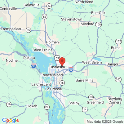 Map to  office in Onalaska, WI