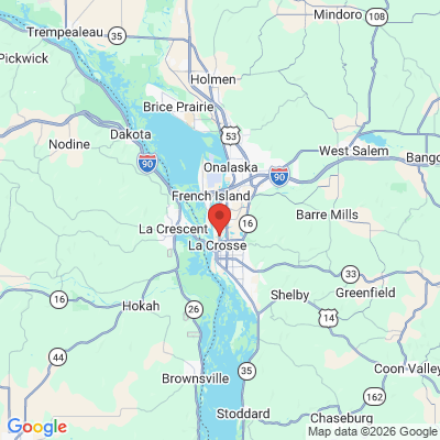 Map to  office in La Crosse, WI