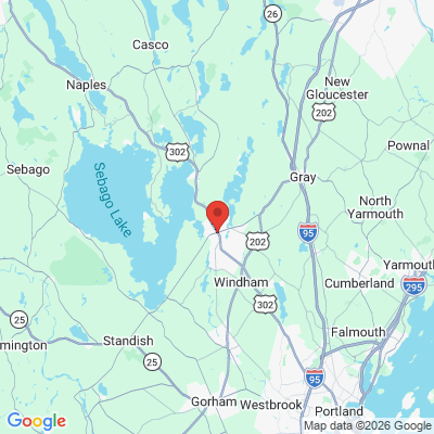 Map to  office in Windham, ME