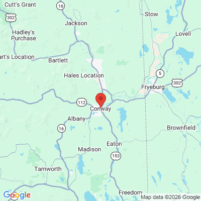 Map to  office in Conway, NH
