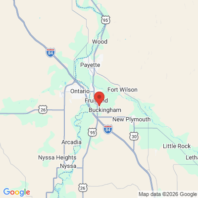 Map to  office in Fruitland, ID