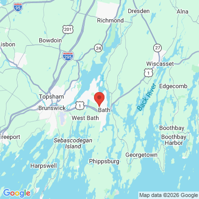 Map to  office in Bath, ME
