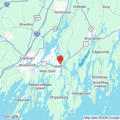 Map to  office in Bath, ME