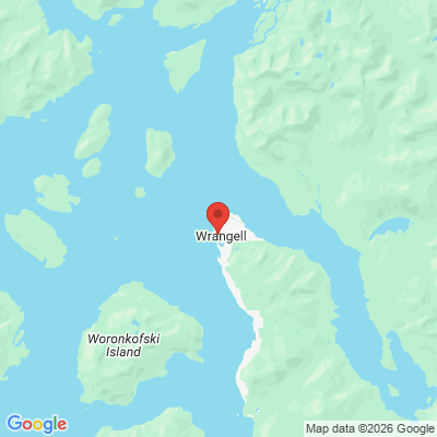 Map to  office in Wrangell, AK