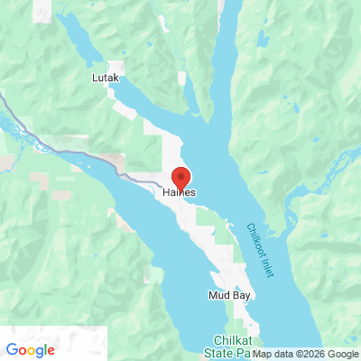 Map to  office in South East Alaska Regional Health Consortium