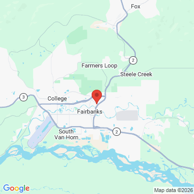 Map to  office in Fairbanks, AK