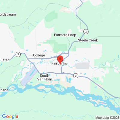 Map to  office in Fairbanks, AK