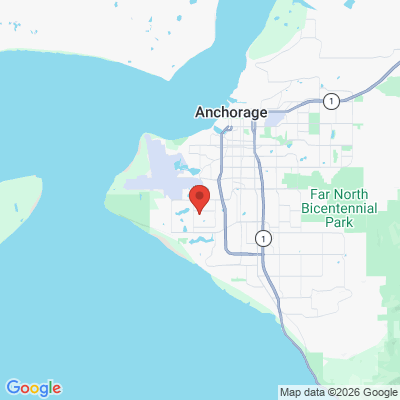 Map to  office in Anchorage, AK