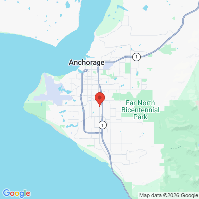 Map to  office in Anchorage, AK